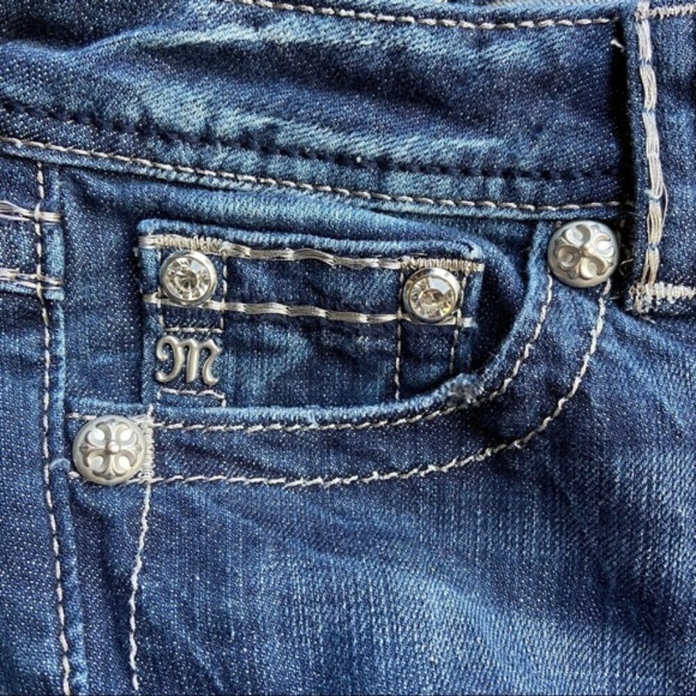 Miss Me boot cut jeans size 28 - Picture 8 of 9